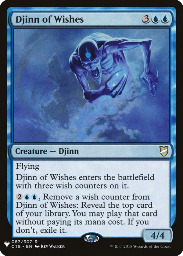 Djinn of Wishes [Mystery Booster] For Sale