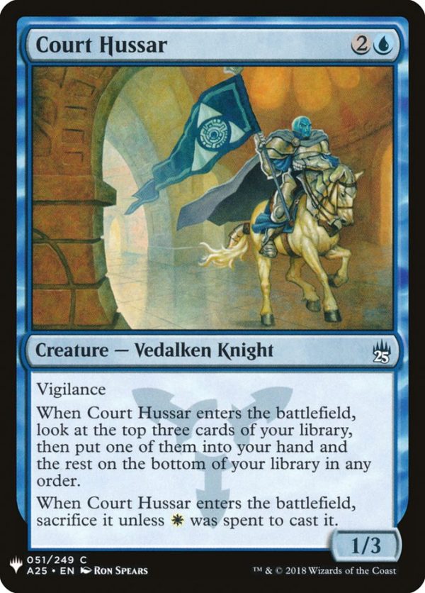 Court Hussar [Mystery Booster] Hot on Sale