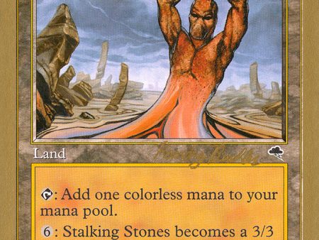 Stalking Stones (Randy Buehler) [World Championship Decks 1998] Hot on Sale