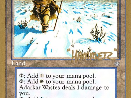 Adarkar Wastes (Shawn  Hammer  Regnier) [Pro Tour Collector Set] Fashion