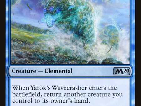 Yarok s Wavecrasher [Core Set 2020] Hot on Sale