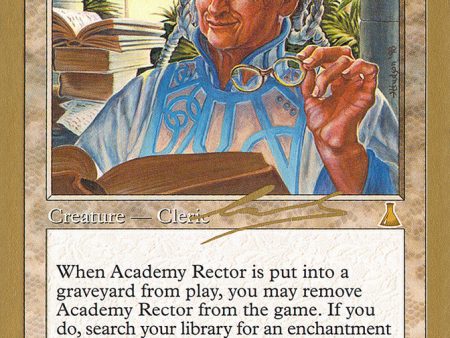 Academy Rector (Nicolas Labarre) [World Championship Decks 2000] Sale