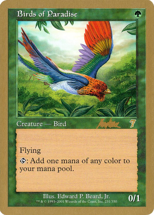 Birds of Paradise (Brian Kibler) [World Championship Decks 2002] Hot on Sale